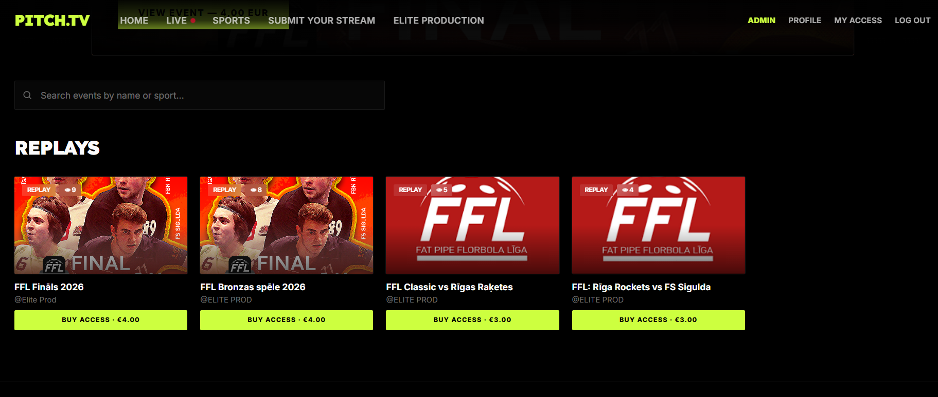 PITCH.TV